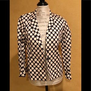 J.Crew Navy and Cream Blazer